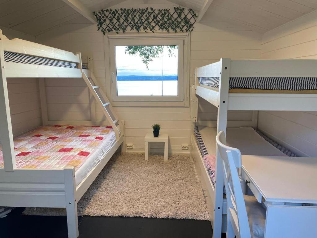 Nice Apartment With1 Bedroom Separate Living Room With A Sofa Bed And A Tiny Kitchen A Bathroom Located In Nordstrand Near By The Sea For 3 Guests With A Garden And Grill 5 Extra Guests With Extra Cost In The Cabin With Sea View Just Outside The Apar ออสโล ภายนอก รูปภาพ