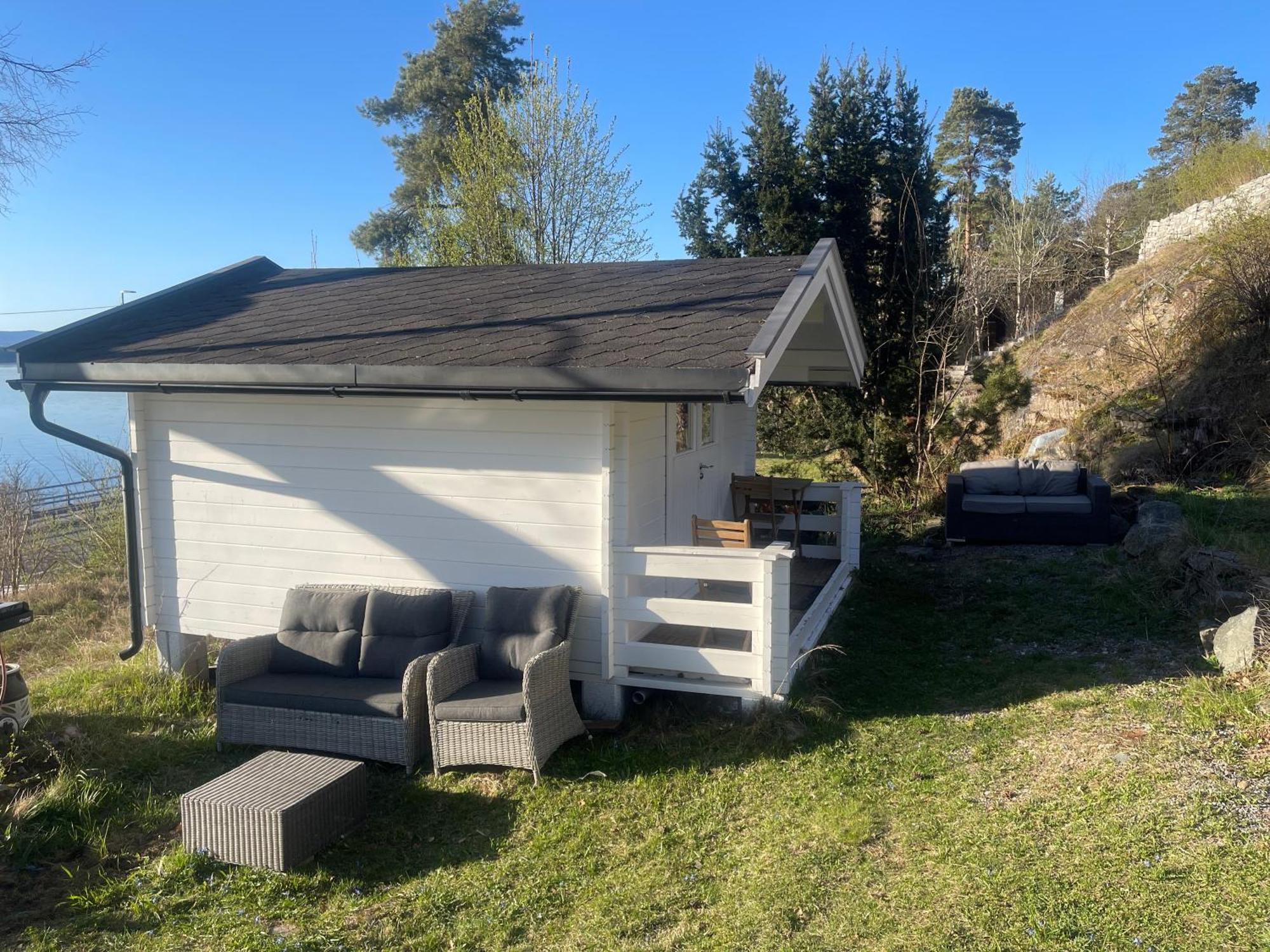 Nice Apartment With1 Bedroom Separate Living Room With A Sofa Bed And A Tiny Kitchen A Bathroom Located In Nordstrand Near By The Sea For 3 Guests With A Garden And Grill 5 Extra Guests With Extra Cost In The Cabin With Sea View Just Outside The Apar ออสโล ภายนอก รูปภาพ